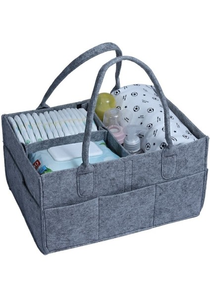 Keçe Anne Bebek Bakım Çantası Düzenleyici Organizer Büyük Boy modelleri