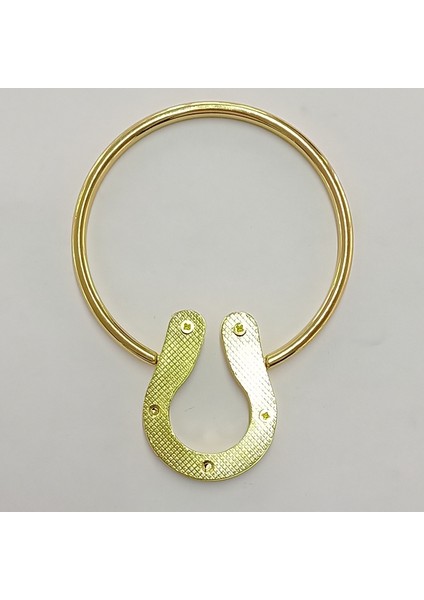 Metal Çanta Sapı. Çiftinin Fiyatıdır. Tel Kalınlığı 6 mm Dış Çapı 10,5 cm fiyatları