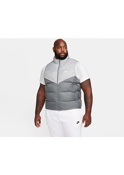 M Nk Sf Wr Pl-Fld Vest Erkek Su Tutmaz Yelek FB8193-077 Gri