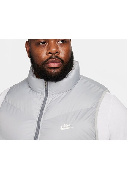 M Nk Sf Wr Pl-Fld Vest Erkek Su Tutmaz Yelek FB8193-077 Gri