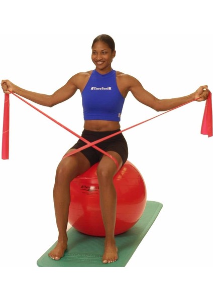 Abs Egzersiz Pilates Topu 55 Cm Kırmızı fiyatları