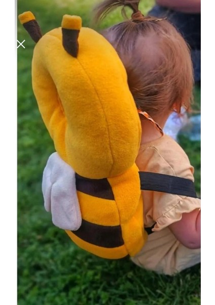 Sarı Bebek Kafa Koruma Yastığı Arı Ilk Adım Yastığı