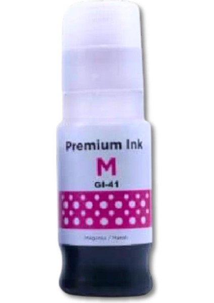 Canon GI41 / G2420 70ML Kırmızı Muadil Mürekkep