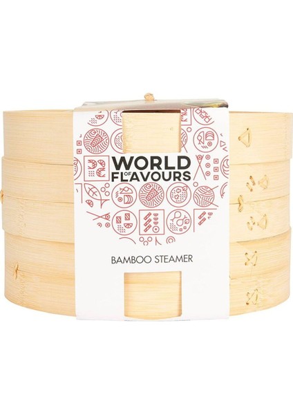 Iki Katlı Bambu Buharlı Pişirici modelleri