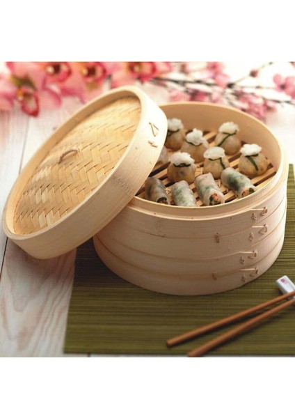 Iki Katlı Bambu Buharlı Pişirici fırsatları