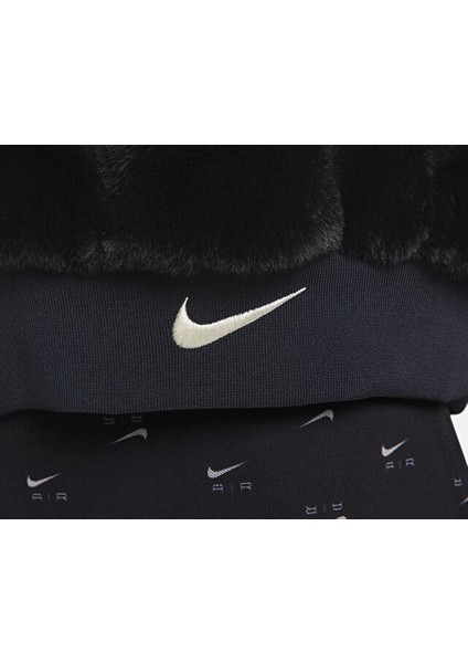 W Sportswear Kadın Günlük Çift Taraflı Bomber Ceket FB8692-010 Siyah indirimleri