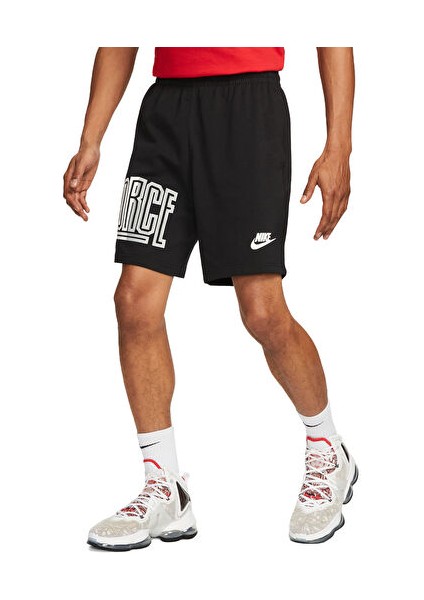 M Nk Df Strtfv 8in Shrt Hbr Erkek Basketbol Şortu FB6957-010 Siyah