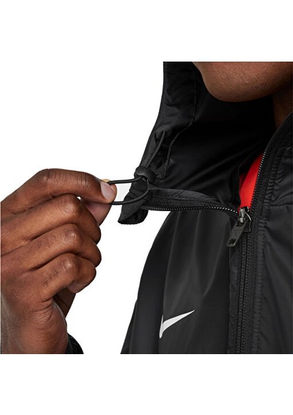 M Nk ACDPR24 Hd Rn Jkt Erkek Futbol Antrenman Ceketi FD7686-010 Siyah fırsatları