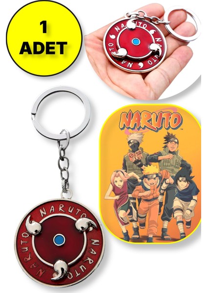 Naruto Dönence Şekilli Metal Anahtarlık - 1 Adet