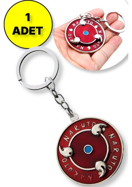 Naruto Dönence Şekilli Metal Anahtarlık - 1 Adet