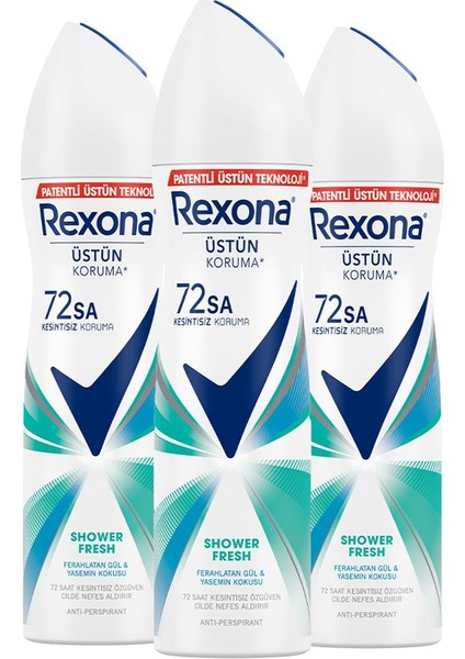 Kadın Sprey Deodorant Shower Fresh 150 ml x 3 fiyatları