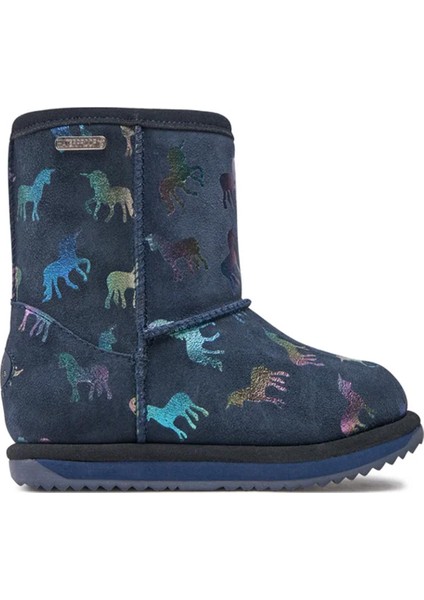 Rainbow Unicorn Brumby Unisex Çocuk Pembe Bot