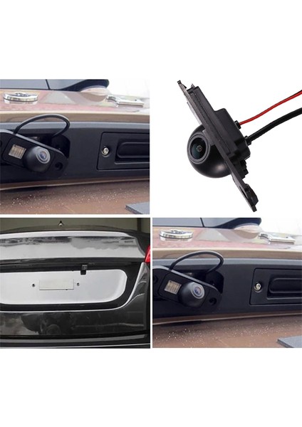 Araba Geri Görüş Kamerası Full Hd Ccd Park Kamerası Volvo S80 S60 S60L XC60 XC90 V70 XC70 1999-2009 Logo Mark Kamera (Yurt Dışından)
