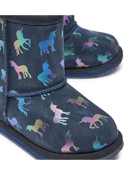 Rainbow Unicorn Brumby Çocuk Bot Lacivert