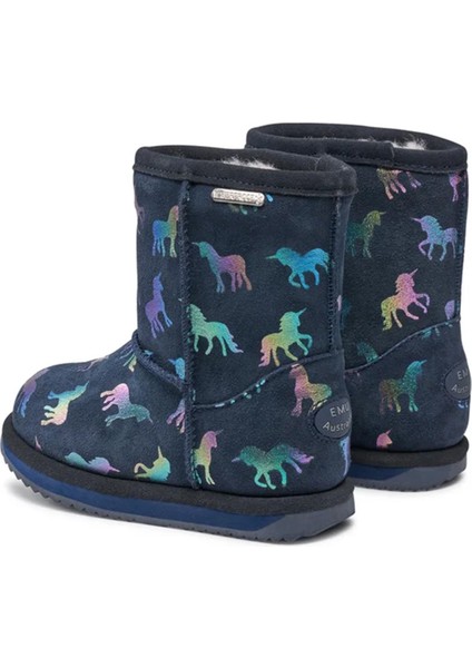Rainbow Unicorn Brumby Çocuk Bot Lacivert