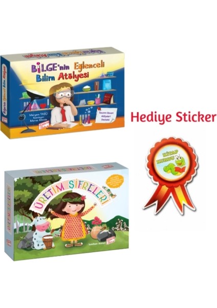 Gizemli Bahçe 2.sınıf Bilge'nin Eğlenceli Bilim Atölyesi 10'lu Hikaye - Üretim Şifreleri 10'lu Hikaye Seti