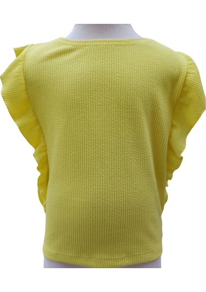 Kız Çocuk T-Shirt Kaşkorse Neon Sarı 12 Yaş fırsatları