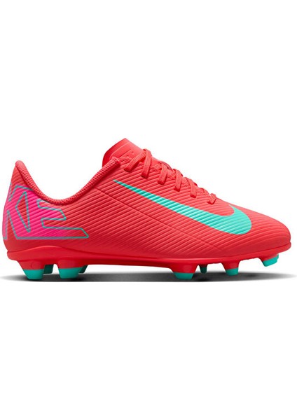 Jr. Mercurial Vapor 16 Club Fg/mg Genç Çim Zemin Kramponu FQ8286-800 Kırmızı