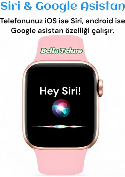 Akıllı Saat Watch 7 – Adım Sayar, Kalori Takibi ve Daha Fazlası!
