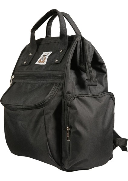 Bebek Bakım Çantası Lüx Anne Bebek Bakım Sırt Çantası Siyah fiyatları