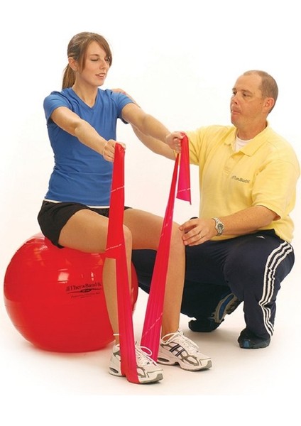 Abs Egzersiz Pilates Topu 55 Cm Kırmızı modelleri