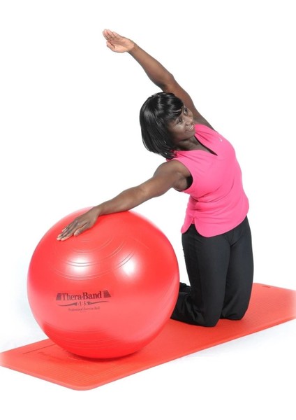 Abs Egzersiz Pilates Topu 55 Cm Kırmızı fırsatları