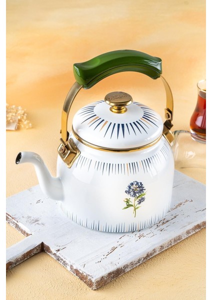 Çok Renkli 2250 ml Yağmur Demliği, şık ve kullanışlı tasarım