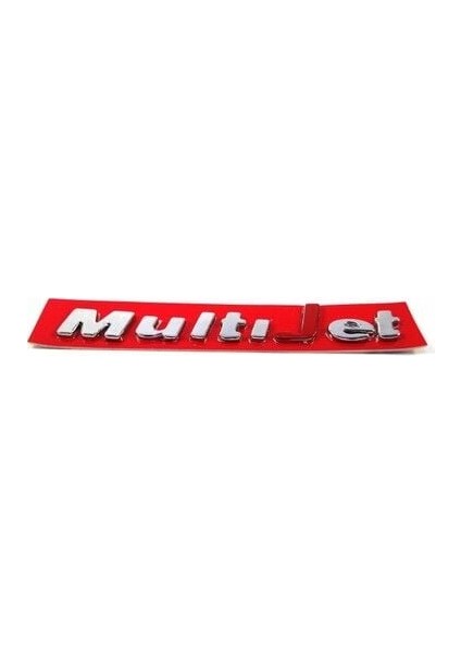 Yazı Multijet Kırmızı Fıat