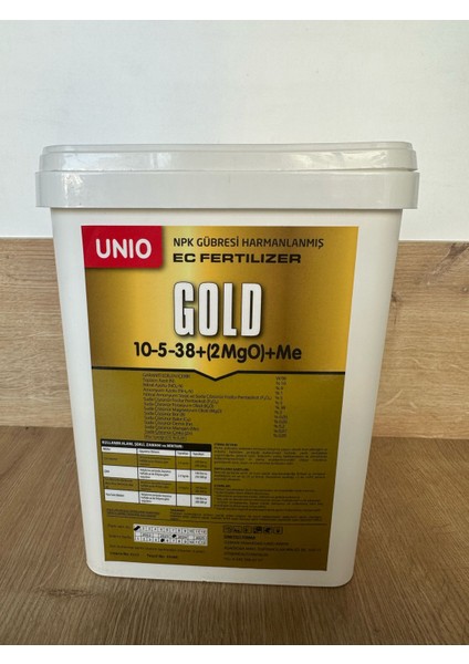 Toz Yaprak Gübresi 10-5-38+2mg+Me Gold