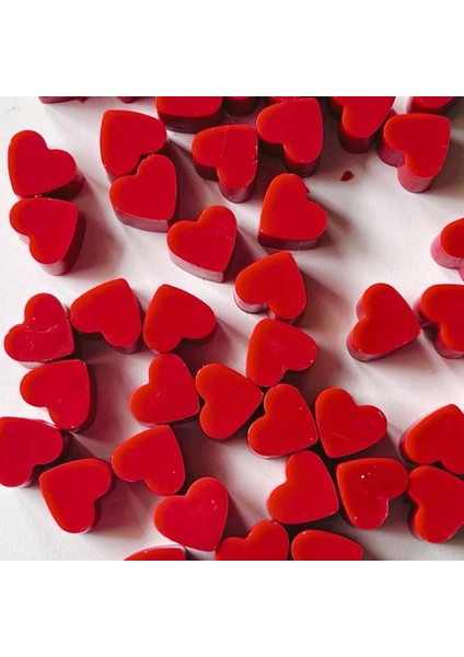 Karışık Renkli Kalpli Kokulu Buhurdanlık Mum 40'lı fırsatları