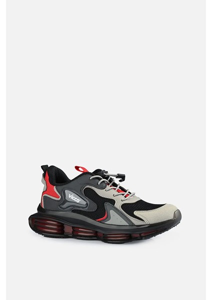 Mask Şefaf Havalı Taban Lastik Bağcıklı Ortapedik Uniseks Çocuk Spor Ayakkabı Siyah fırsatları