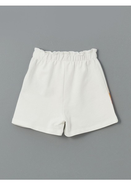 Beli Lastikli Kelebek Baskılı Kız Çocuk Şort fiyatları