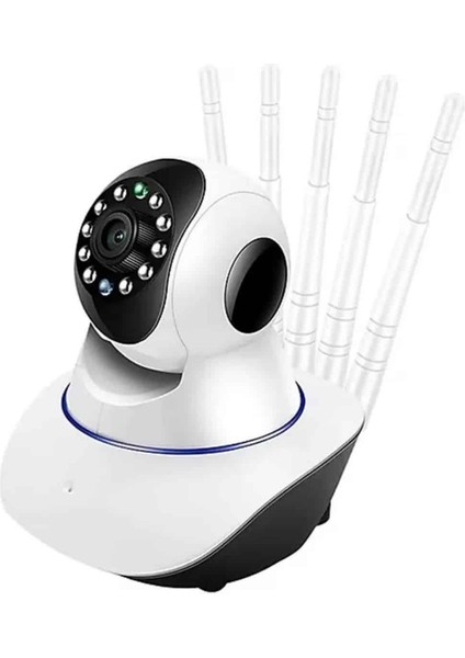Akıllı Gece Görüşlü Sensörlü Wifi Kamera Telefondan Takip Edilebilir