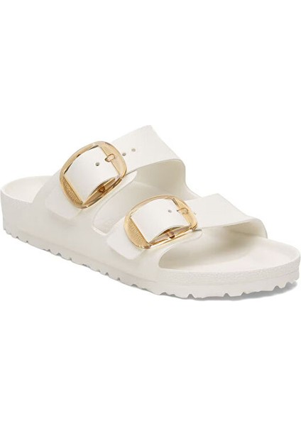 Arizona Eva Big Buckle Kadın Terliği 1029651-20116 Krem modelleri
