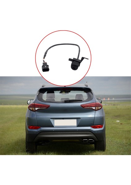 Araba Arka Görüş Kamerası Assy 95760-D3101 95760-D3100 Hyundai Tucson 3 2015-2018 Park Yardım Geri Görüş Kamerası 95760 D3100 (Yurt Dışından)