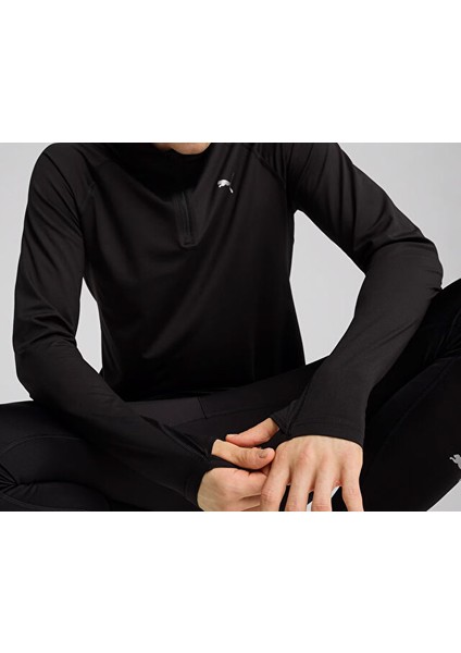 Run Veloty Cldspn 1/4 Zip M Erkek Koşu Sweatshirts 52662701 Renkli indirimleri