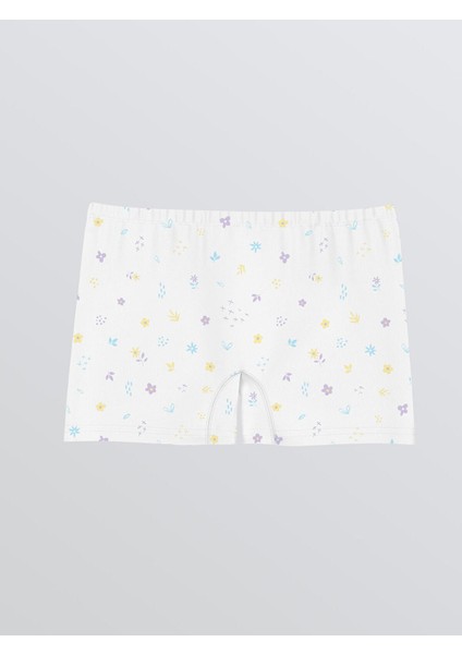Baskılı Kız Çocuk Boxer 3'lü modelleri