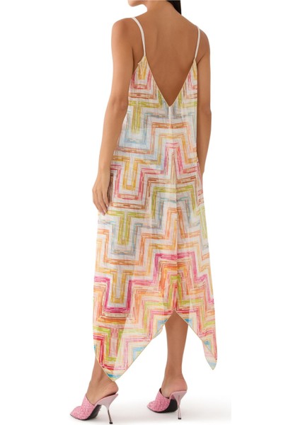 Chevron Desenli Maxi Elbise modelleri