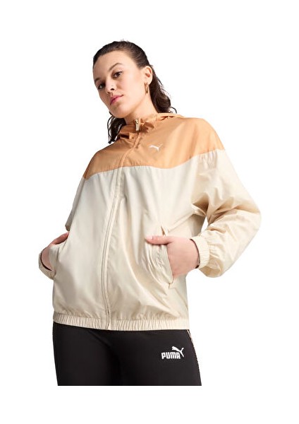 Ess Relaxed Windbreaker Kadın Günlük Rüzgarlık 68513487 Renkli