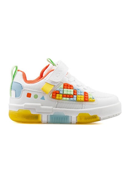 Legos Patik Beyaz Unisex Çocuk Günlük Ayakkabı Legos-Patık-Beyaz Beyaz