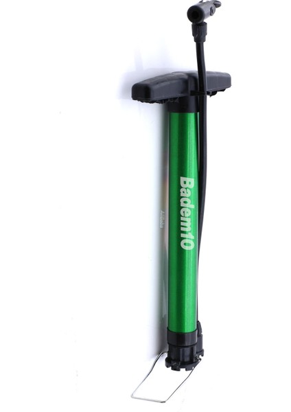 Bisiklet Pompası 30 Cm El Tipi Ayak Tutamaklı Hava Top Şişirme Standart Plastik Başlıklı Uçlu Borulu fırsatları