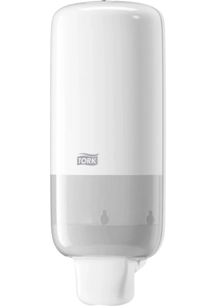 1 Ad. Tork Sabun Dispenseri Beyaz 561500 + 1 Litre Tork Luxury Sıvı Sabun Hediyeli