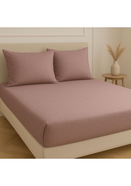Lastikli Çarşaf ve 2 Adet Yastık Kılıfı