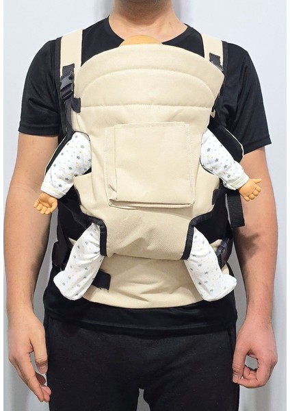 Çift Yönlü Bebek Taşıma Kangurusu Ergonomik Lüx Bebek Taşıyıcı Kanguru Krem fiyatları