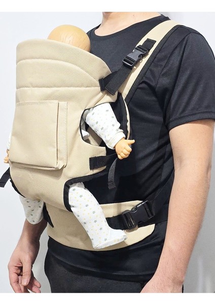 Çift Yönlü Bebek Taşıma Kangurusu Ergonomik Lüx Bebek Taşıyıcı Kanguru Krem modelleri