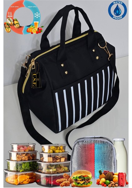 Anne Bebek Askılı Taşıma Çantası Isı Yalıtımlı Termal Termoslu Yemek, Mama, Beslenme, Gıda Çantası fiyatları