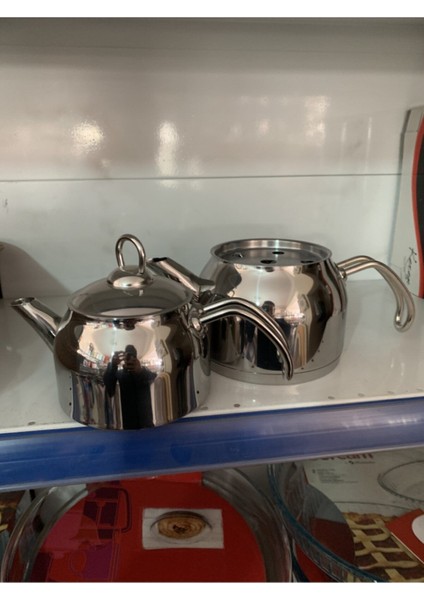 Mini metal saplı çaydanlık, şık ve kullanışlı 750 ml beyaz ev gereci fiyatları