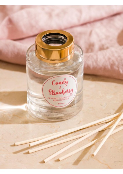 Karişik Çilek Kokulu Çubuklu Oda Kokusu 100 ml