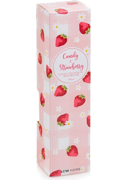 Karişik Çilek Kokulu Çubuklu Oda Kokusu 100 ml