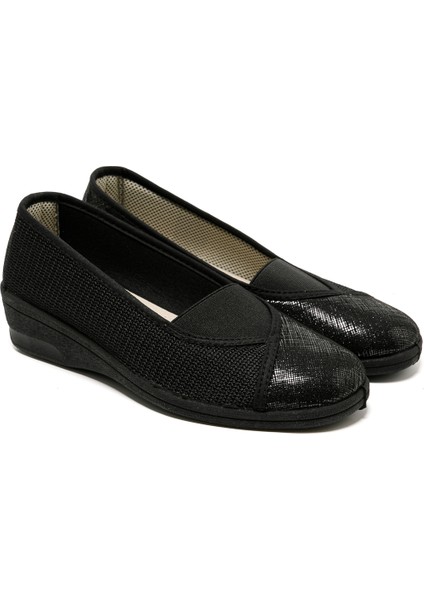 Kadın Sandalet 7337 Green Life Stretch Women's Footwear Black modelleri